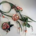 Necklace: " witch " - Necklaces - felting