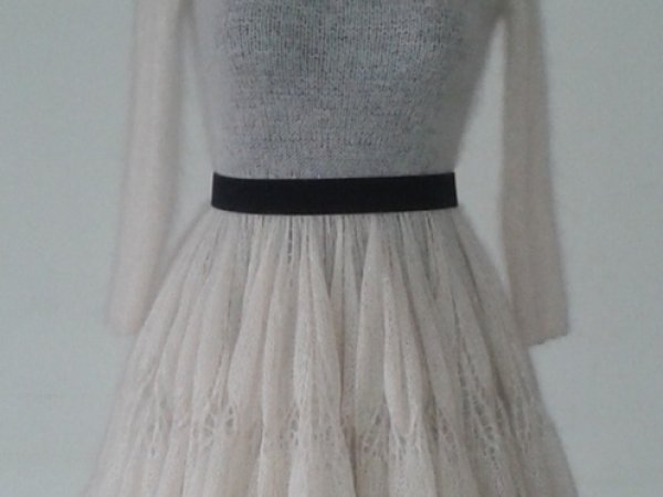 Knitted dress - Wedding clothes