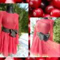 Dress " Cranberry " - Dresses - knitwork