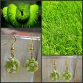 ~ * Bubbles. - Earrings - beadwork