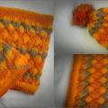 Fox cap sleeve and neck - Hats - knitwork