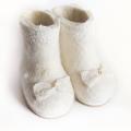 Christening Boots - Baptism clothes - felting