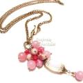 With opalit - Necklace - beadwork