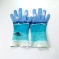 Gloves " Caribbean " - Gloves & mittens - felting