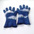Gloves " Arctic Ocean " - Gloves & mittens - felting