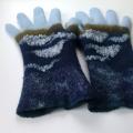 Gloves " North Sea " - Gloves & mittens - felting