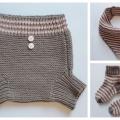 Set newborn baby - Children clothes - knitwork
