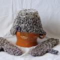 hat with gloves - Hats - knitwork