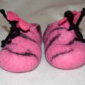 The tiny birthday - Shoes & slippers - felting
