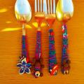Funny cutlery - Modeling clay - making
