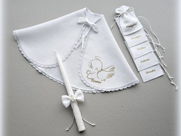 Linen christening gown - Dresses