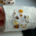 Amber - Bracelets - felting