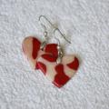 Hearts - Earrings - beadwork