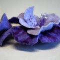 " Purple bouquet " - Flowers - felting