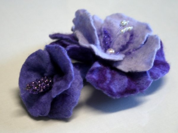 " Purple bouquet " 2