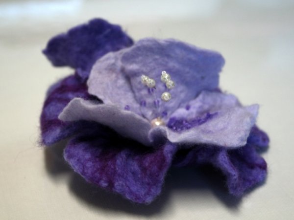 " Purple bouquet " 3