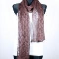 Linen Party - dark brown - Wraps & cloaks - knitwork
