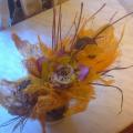 Orange bouquet - Floristics - making