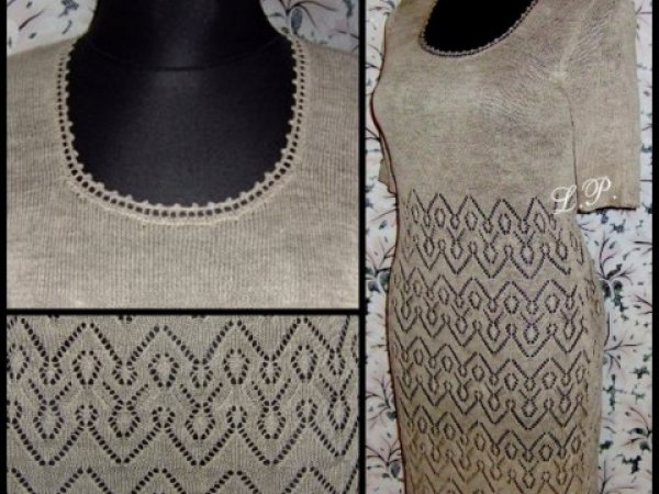Dress - Machine knitting