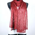Linen cloak-party - burgundy - Wraps & cloaks - knitwork