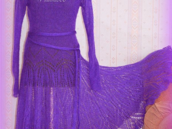 knitted dress mocherinė - Dresses