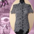 Blouse with short sleeves - Sweaters & jackets - needlework