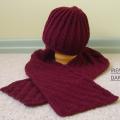 Hat and scarf - Hats - knitwork