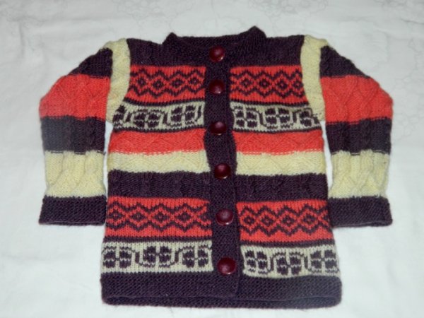 sweater embroidered letters - Children clothes