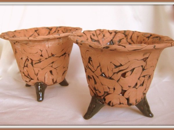 In a pot of orchids - Ceramics