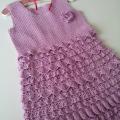 Lilac dress - Dresses - needlework