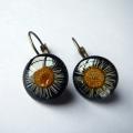 Auskariukai " silence " - Earrings - beadwork