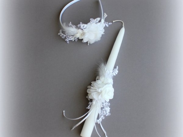 Krkšto knit robes mergatems - Baptism clothes