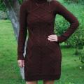 Dress with braids - Dresses - knitwork