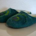 Slippers " Create " - Shoes & slippers - felting