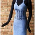 Blue summer - Dresses - needlework
