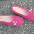 Pink dream :) - Shoes & slippers - felting