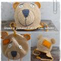 Kepuryte teddy bear - Hats  - needlework