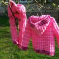 Brightly colored suit - Children clothes - knitwork