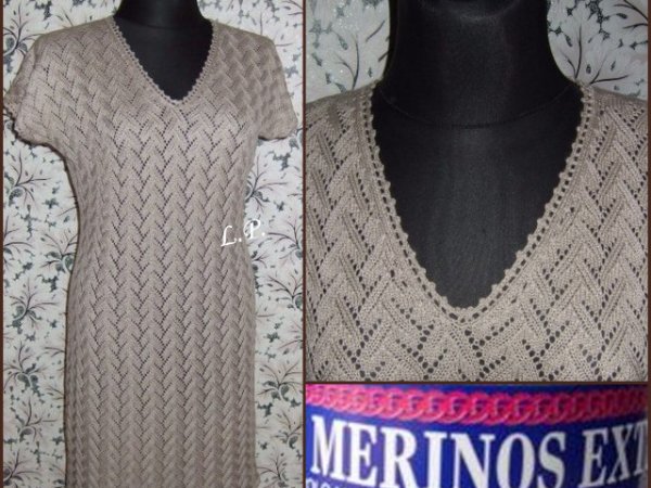 Dress - Machine knitting