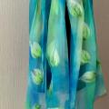 blue-leaved country - Wraps & cloaks - felting