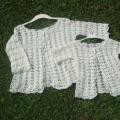 Linen blouses - Sweaters & jackets - needlework