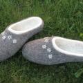 again May flowers ... - Shoes & slippers - felting