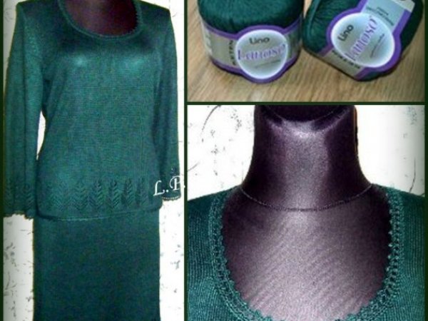 Suit - Machine knitting
