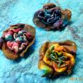 Flower Garden - Flowers - felting