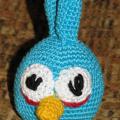 Angry Birds Blue Bird - Dolls & toys - needlework