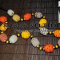 Apnerti wooden necklace - Necklace - beadwork