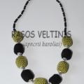 Apnerti wooden necklace - Necklace - beadwork