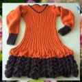 DRESS: " of brown " - Dresses - knitwork