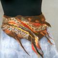 Veltas belt " Tigra " - Accessories - felting