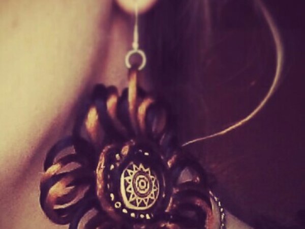 Earrings Daisies 2